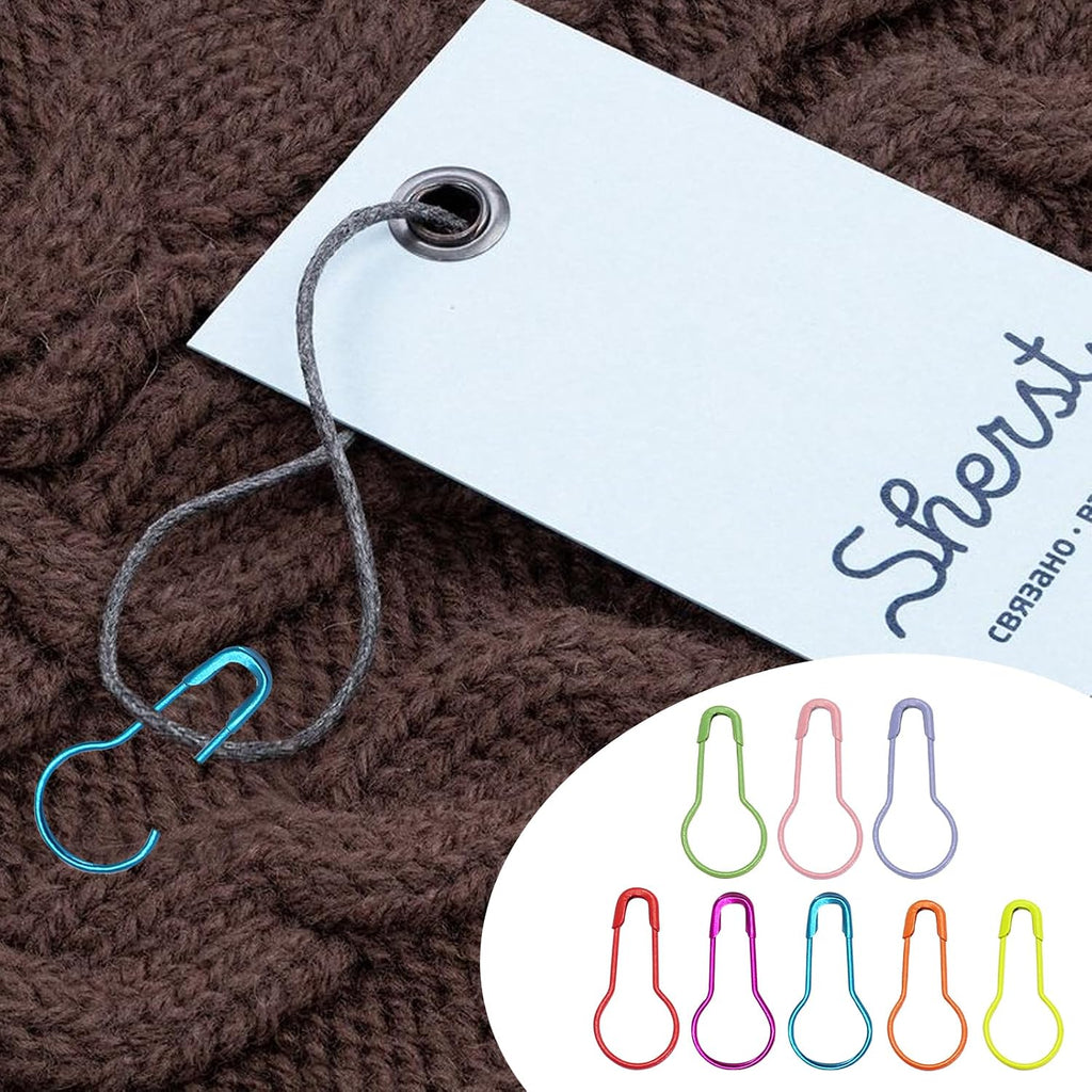 500 Pieces Safety Bulb Pins, Metal Gourd Pin Set