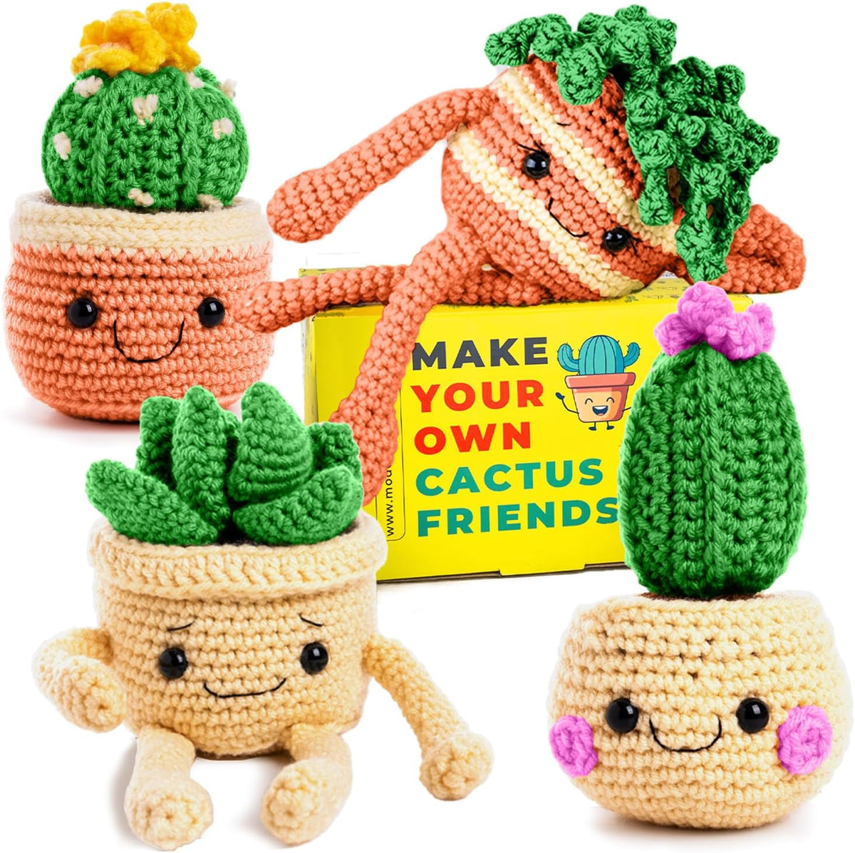 MODDA Crochet Kit for Beginners - Beginner Crochet Starter Kit with
