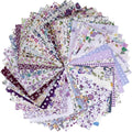 200Pcs Quilting Fabric Squares 5 x 5 Inch (13 x 13cm) Fat Quarters