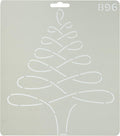 Quilting Creations 896QC Christmas Tree Quilt Stencil, 8-1/4"