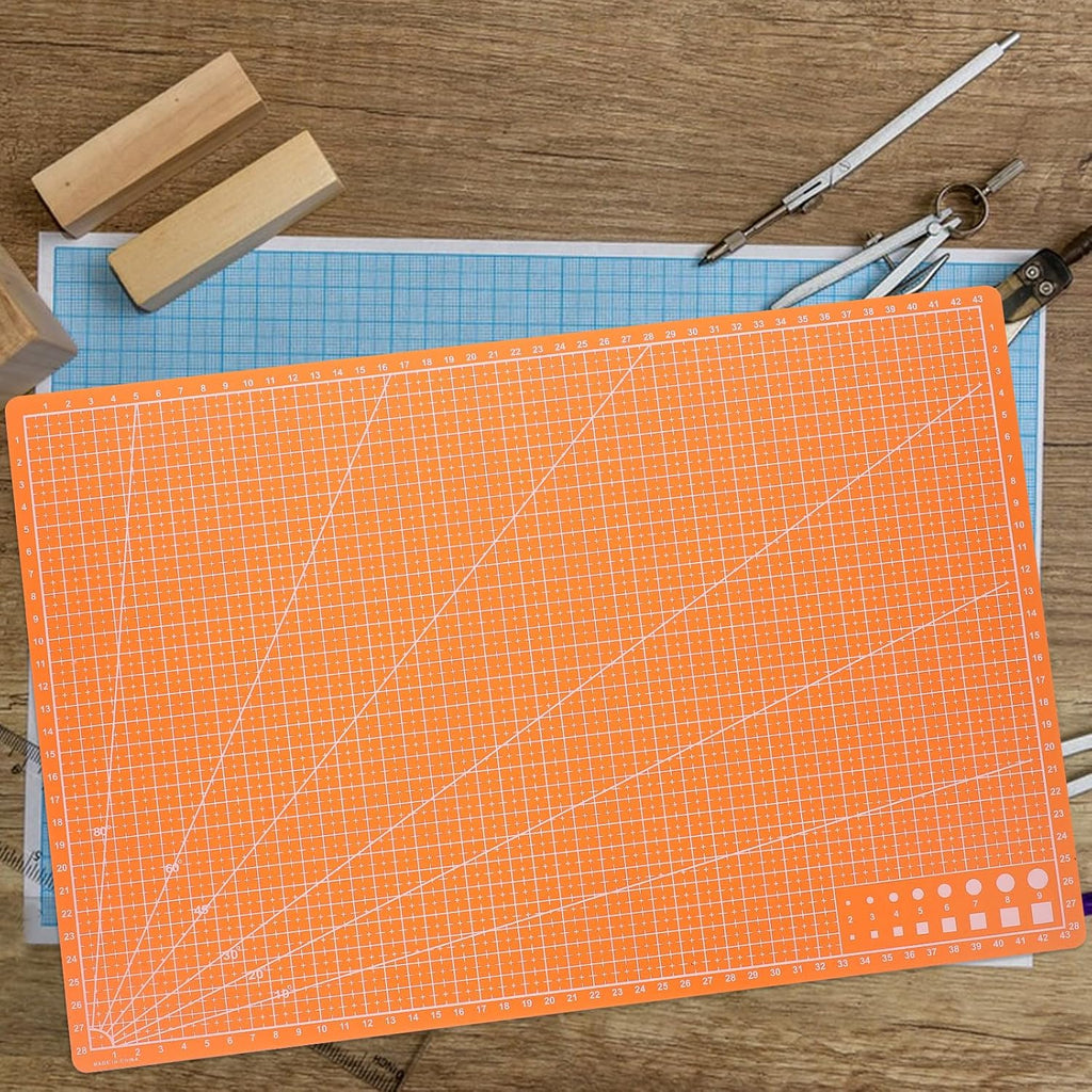 Rotating Cutting Mat Double Sided Self Healing Craft Board for Sewing