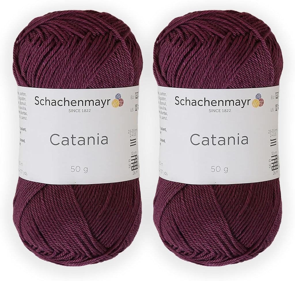2 Skein/Pack Schachenmayr (SMC) Catania Originals Yarn, Each Ball