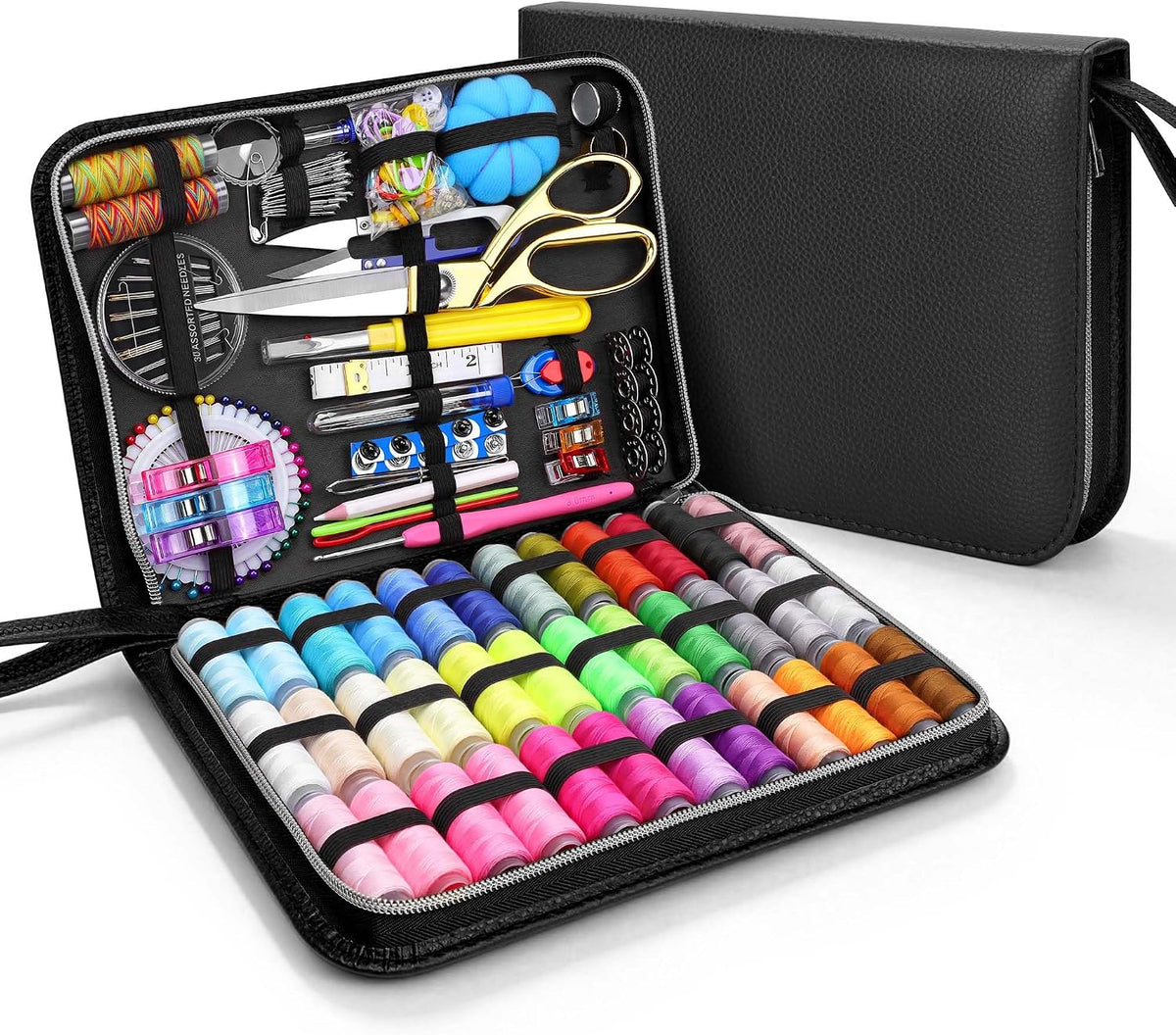 Snayurch Sewing Kit for Adults with Heavy Duty Fabric Scissors,38XL