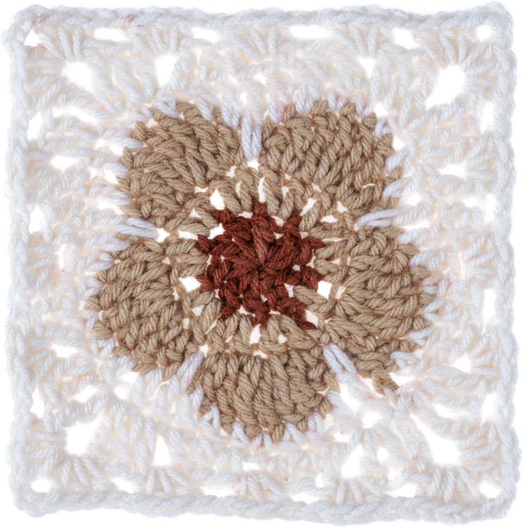 Red Heart All in One Flower Power Crochet Yarn, Dried Bouquet, 3-Pack