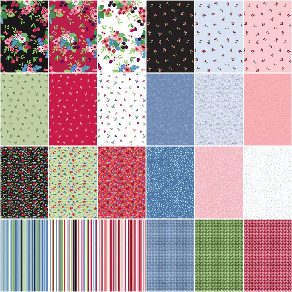 Jill Finley Cloudburst 10" Stacker 42 10-inch Squares Layer Cake Riley