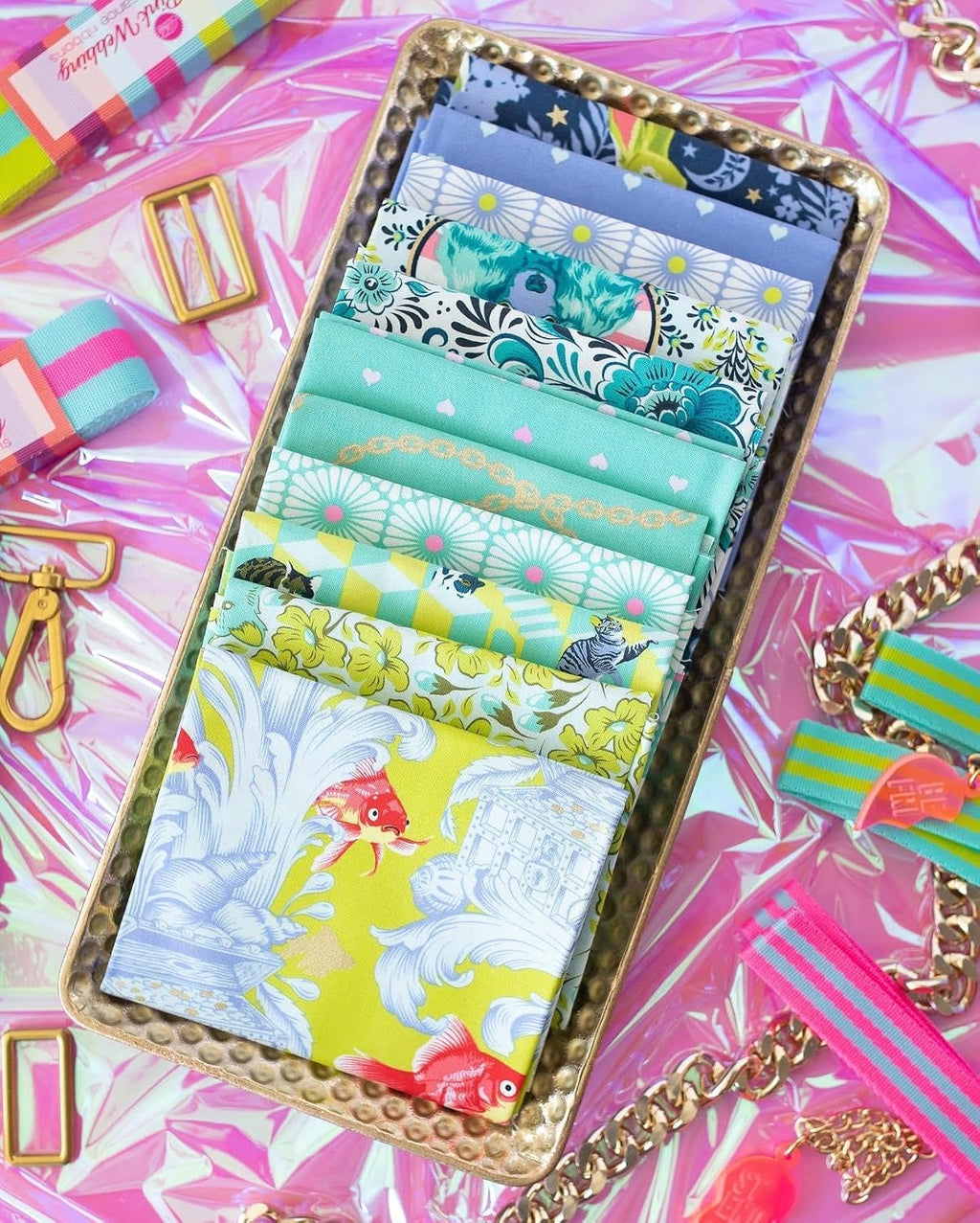 Besties Fat Quarter Bundle (22 Pieces) by Tula Pink for FreeSpirit