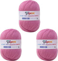 100% Wool Yarn - 100g / 240m (262 yds) #3 DK Light Worsted - 35 Colors