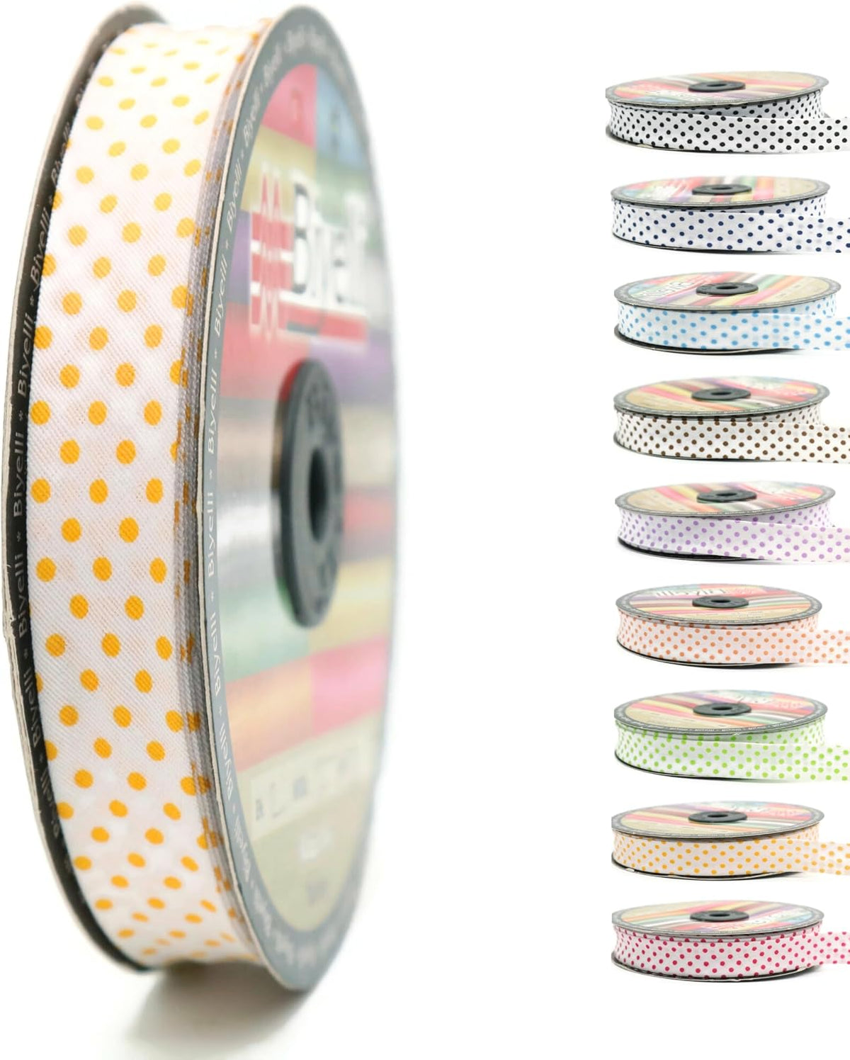 Cotton Fold Bias Binding Tape - 3/4 Inches (20mm) Wide - 27 Yards