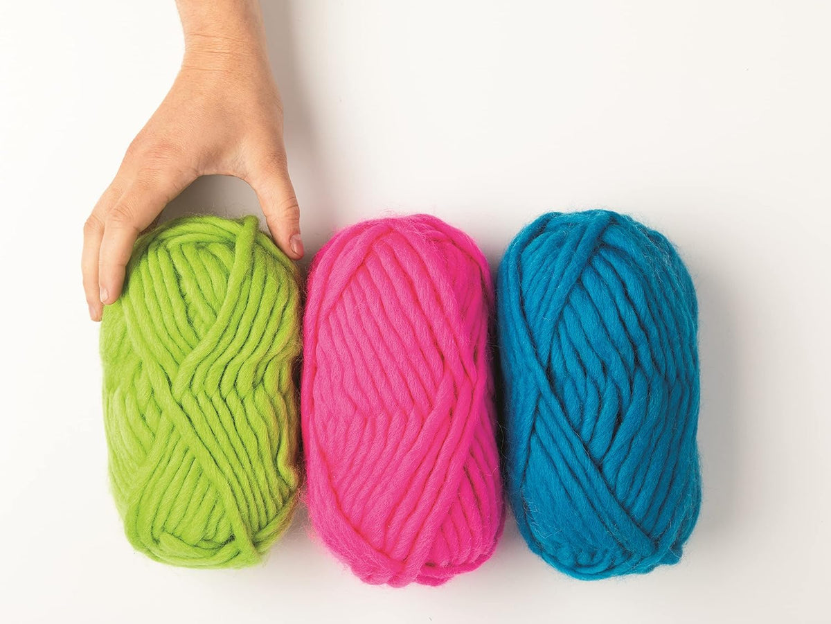 Knit Picks Tuff Puff Pink 100% Wool Chunky Yarn for Hand Knitting