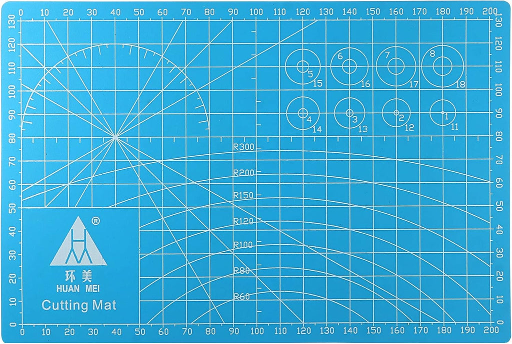 MECCANIXITY Cutting Mats 8" x 6" Rotary Fabric Mat Self Recover Sewing