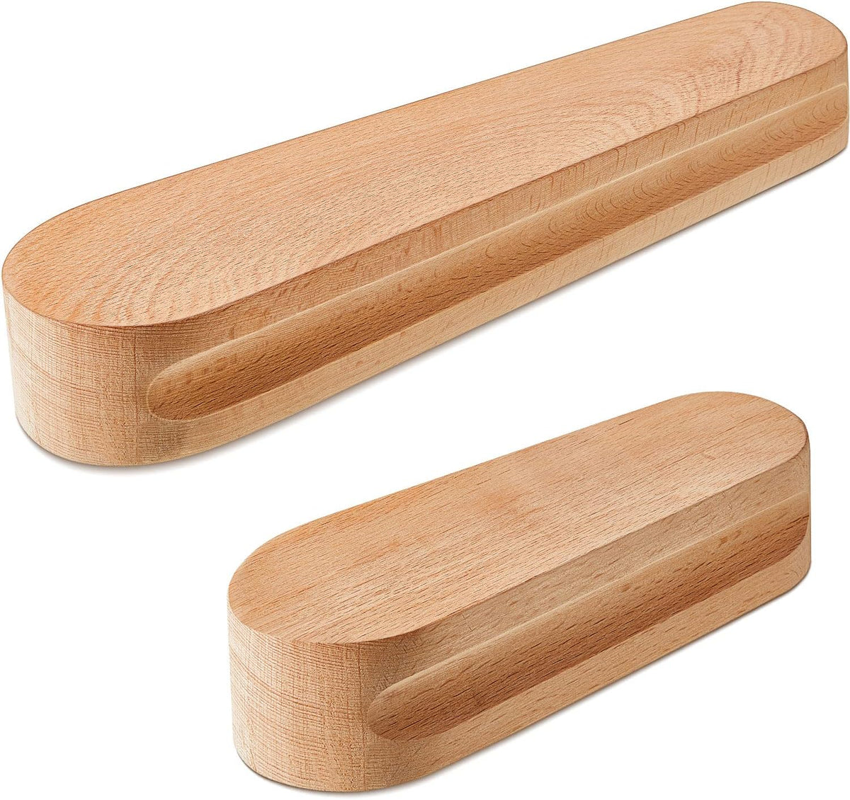 2 Pcs Beech Wood Tailors Clapper Wooden Clapper Sewing Tool Steam Iron