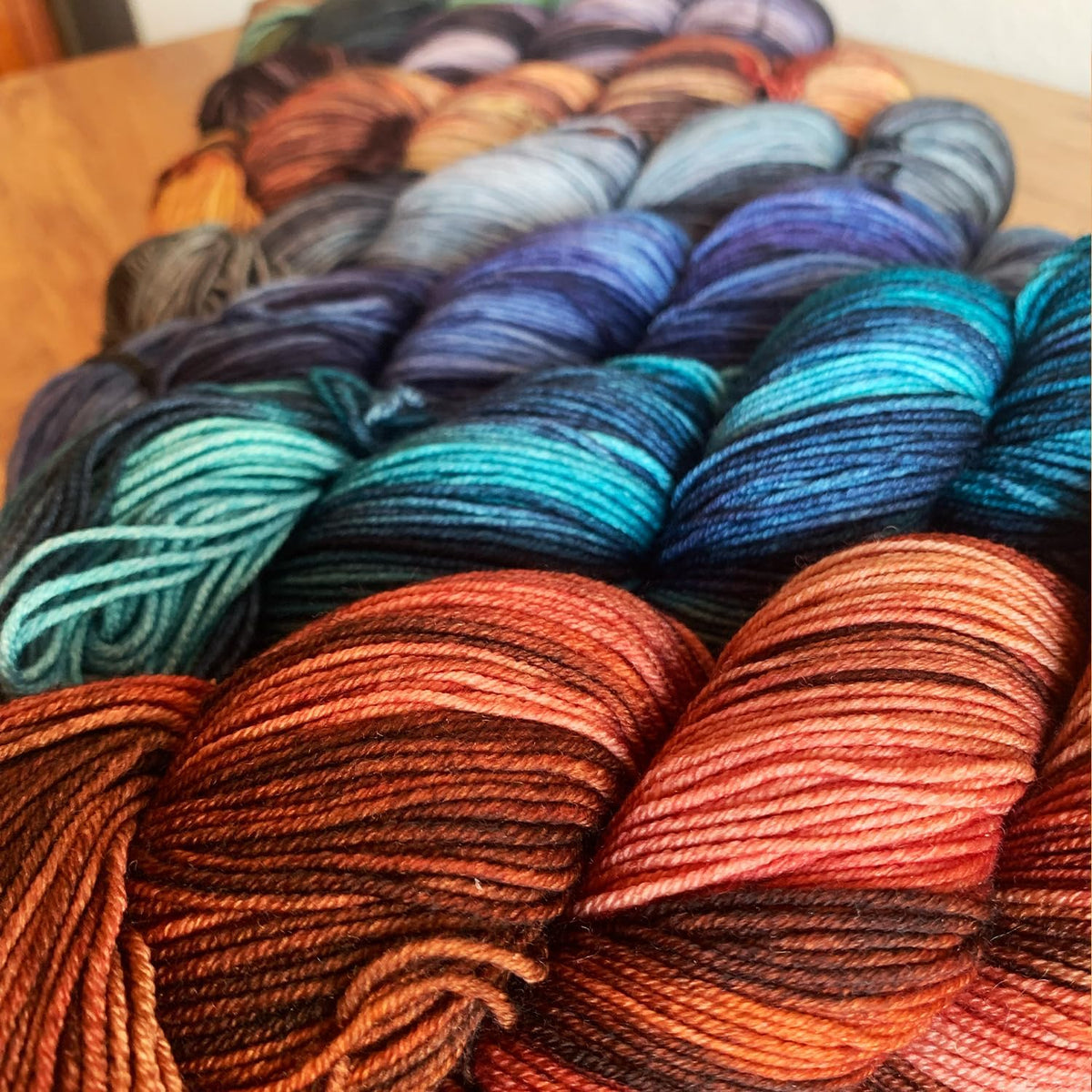 Troyarn Comfort Feet (1- Skein Pack) Hand Painted Yarn 75% Superwash