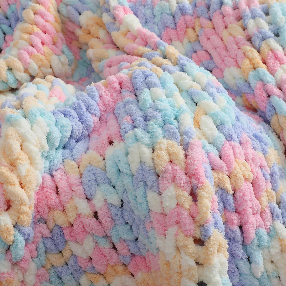 Chunky Chenille Yarn for Hand Knitting 8 Jumbo Pack Jumbo Chunky Yarn