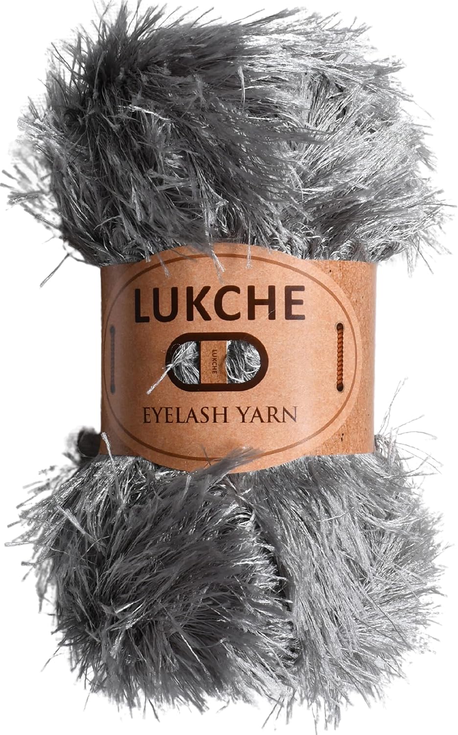 Eyelash Fun Fur Yarn Premium 100% Polyester 164 Yds (150 Mt), 3.53 Oz