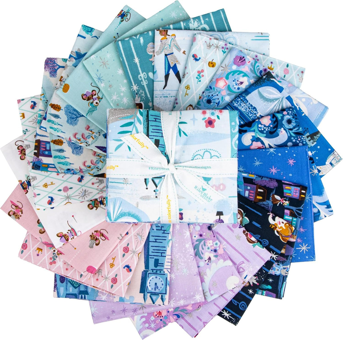 Jill Howarth Wishes 21 Fat Quarters Riley Blake Designs FQ-18070-21