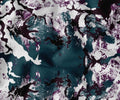 Soimoi Cotton Canvas Fabric - Texture Print, Dark Teal Blue | 42" Wide