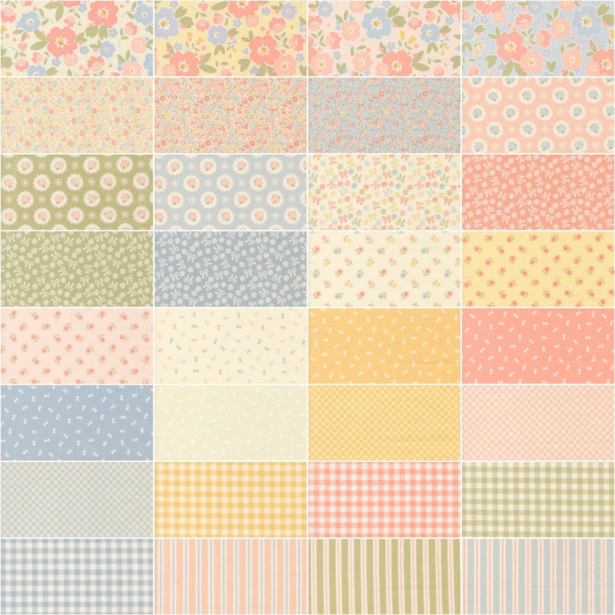 Heather Briggs Handmade Sweetness Charm Pack 42 5-inch Squares Moda