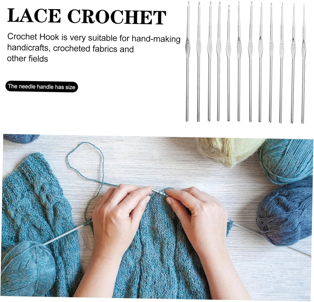 Crochet Hooks for Craft Enthusiasts, Stainless Steel 3 Sets Winter
