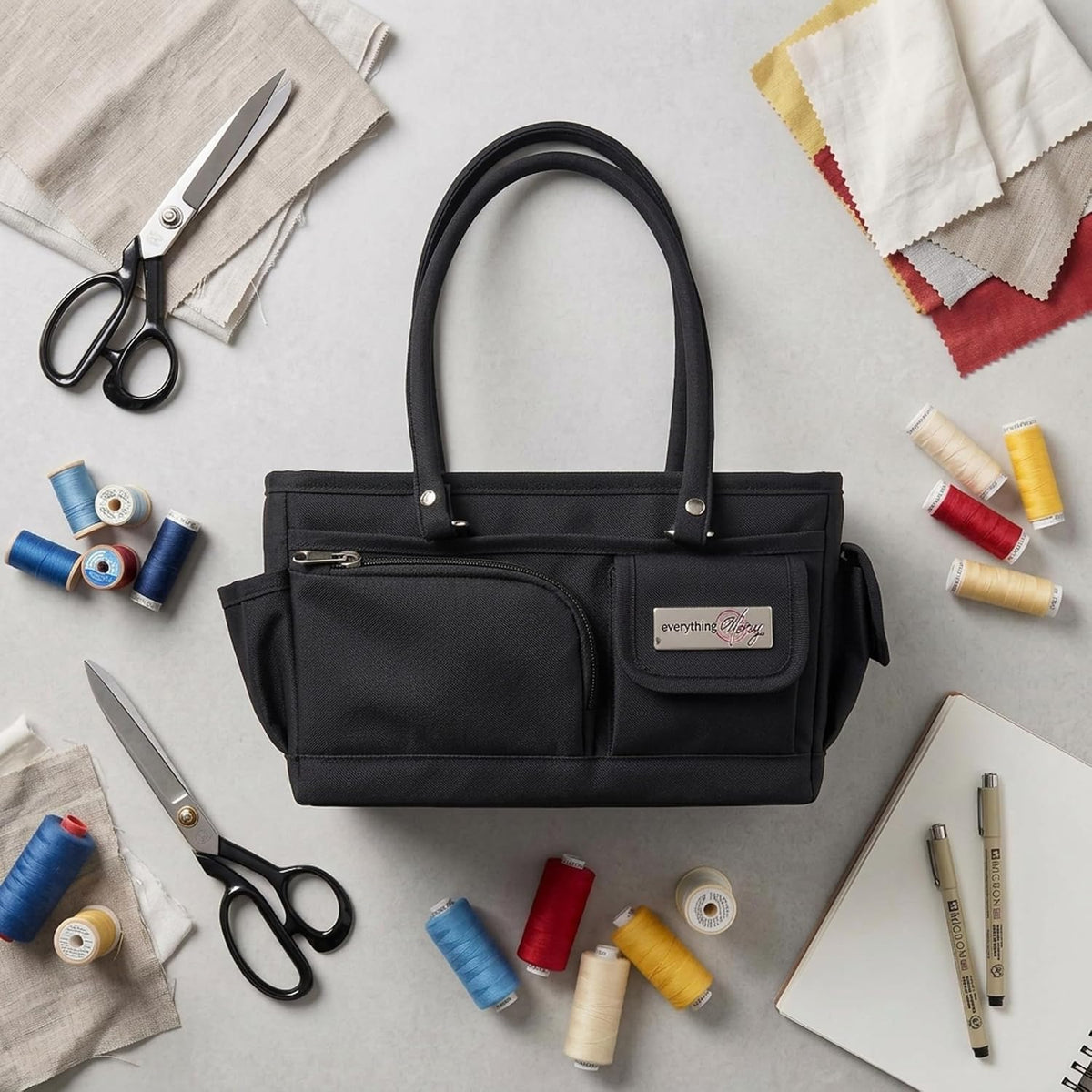 Everything Mary Junior Deluxe Store & Tote Organizer – Black Craft