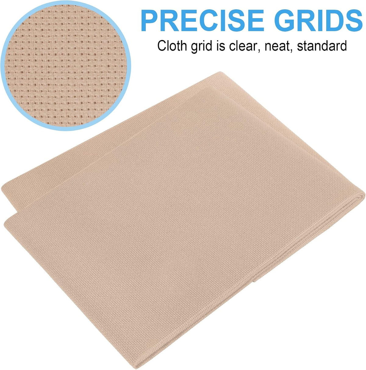 Cross Stitch Fabric 14 Count Aida Cloth 28 x 19 Inch Large Size