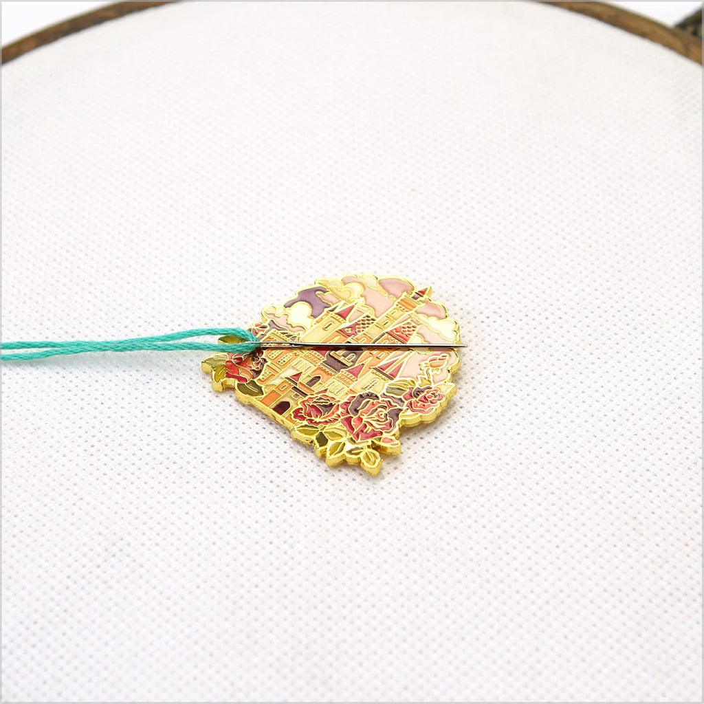 Awesome Pattern Studio Needle Minder Set - Rose Castle Magnetic Needle