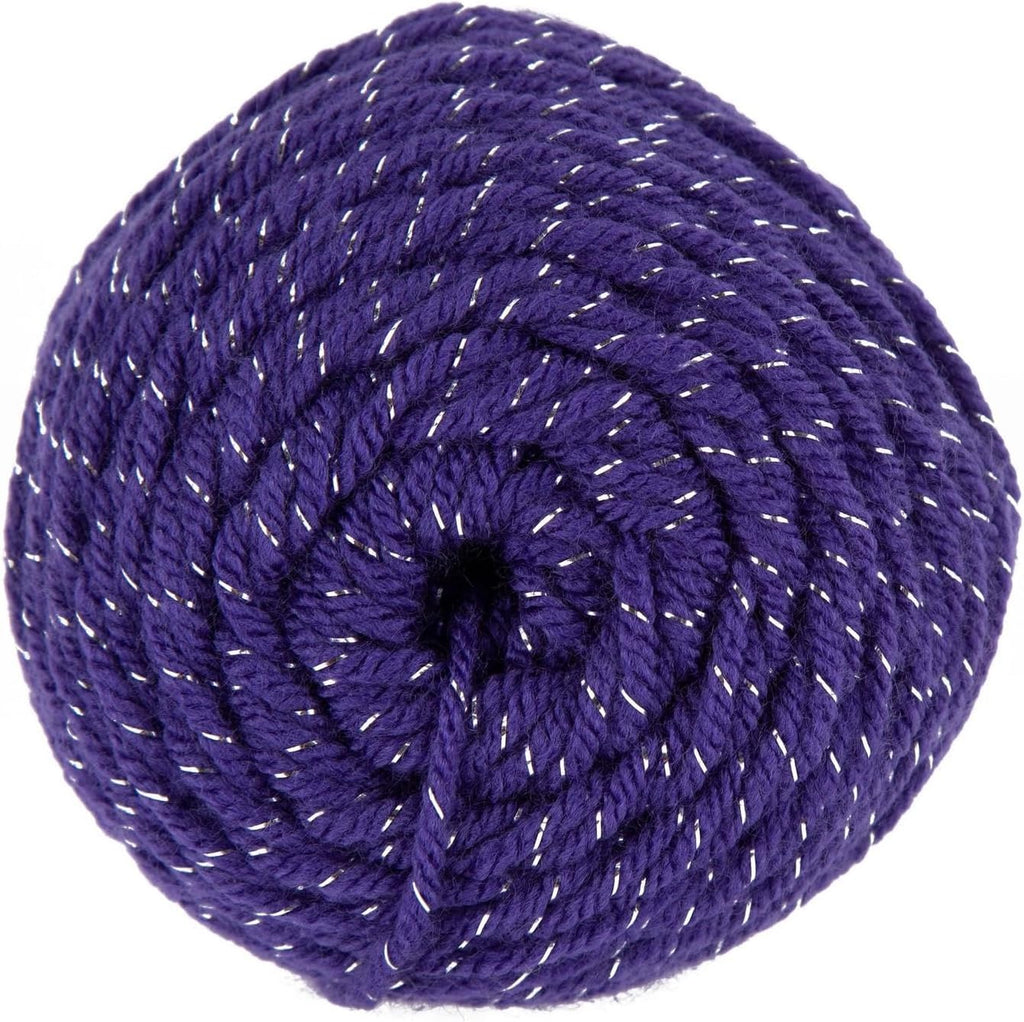 Hobby Lobby Metallic I Love This Yarn, 746 Grapette, Set of 2