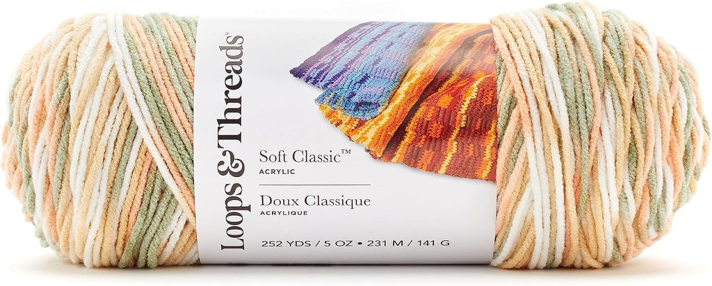 MICHAELS Bulk 12 Pack: Soft ClassicTM Multi Ombre Yarn by Loops &
