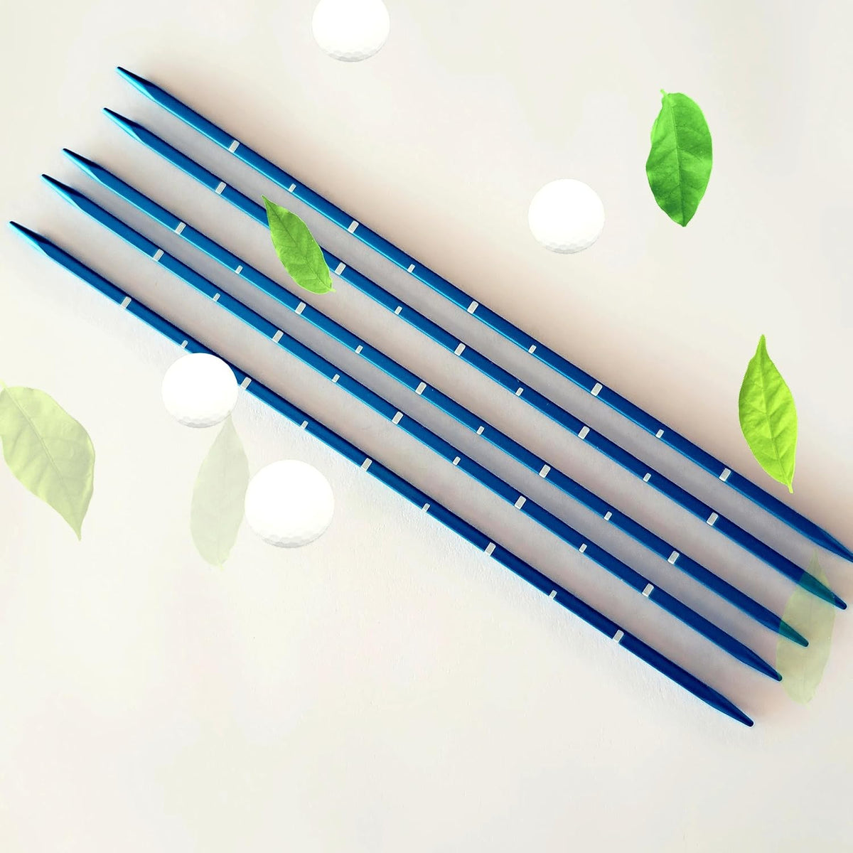 Kollage Square® Blue Double Pointed Knitting Needles, 6" / 15 cm, Set