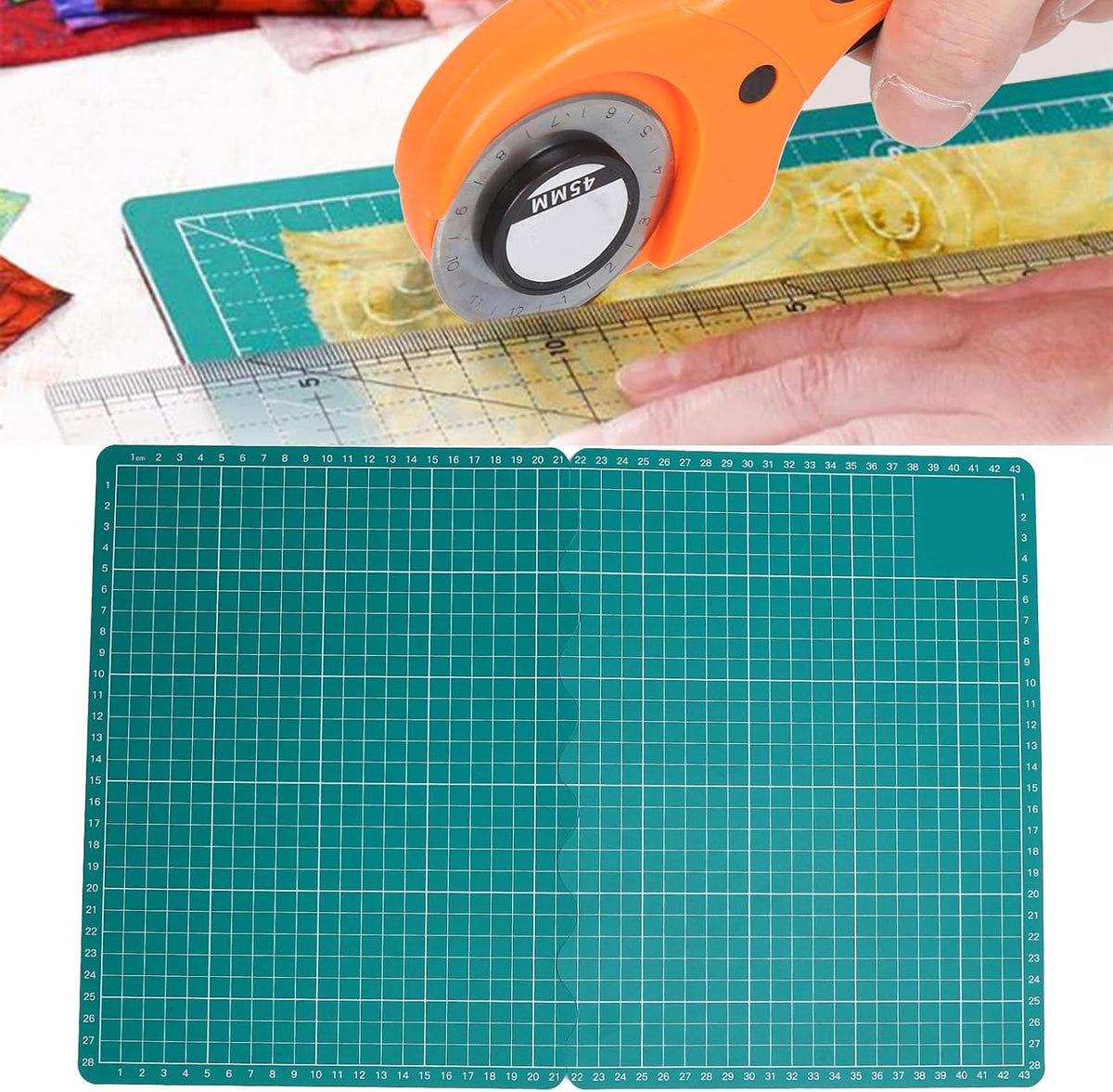 FILFEEL PVC SelfHealing Cutting Sewing Mat/Size – Multifunctional