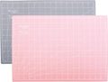 Threadart Pink/Grey 17x11 Self Healing Rotary Cutting Mat - A3 5-Ply
