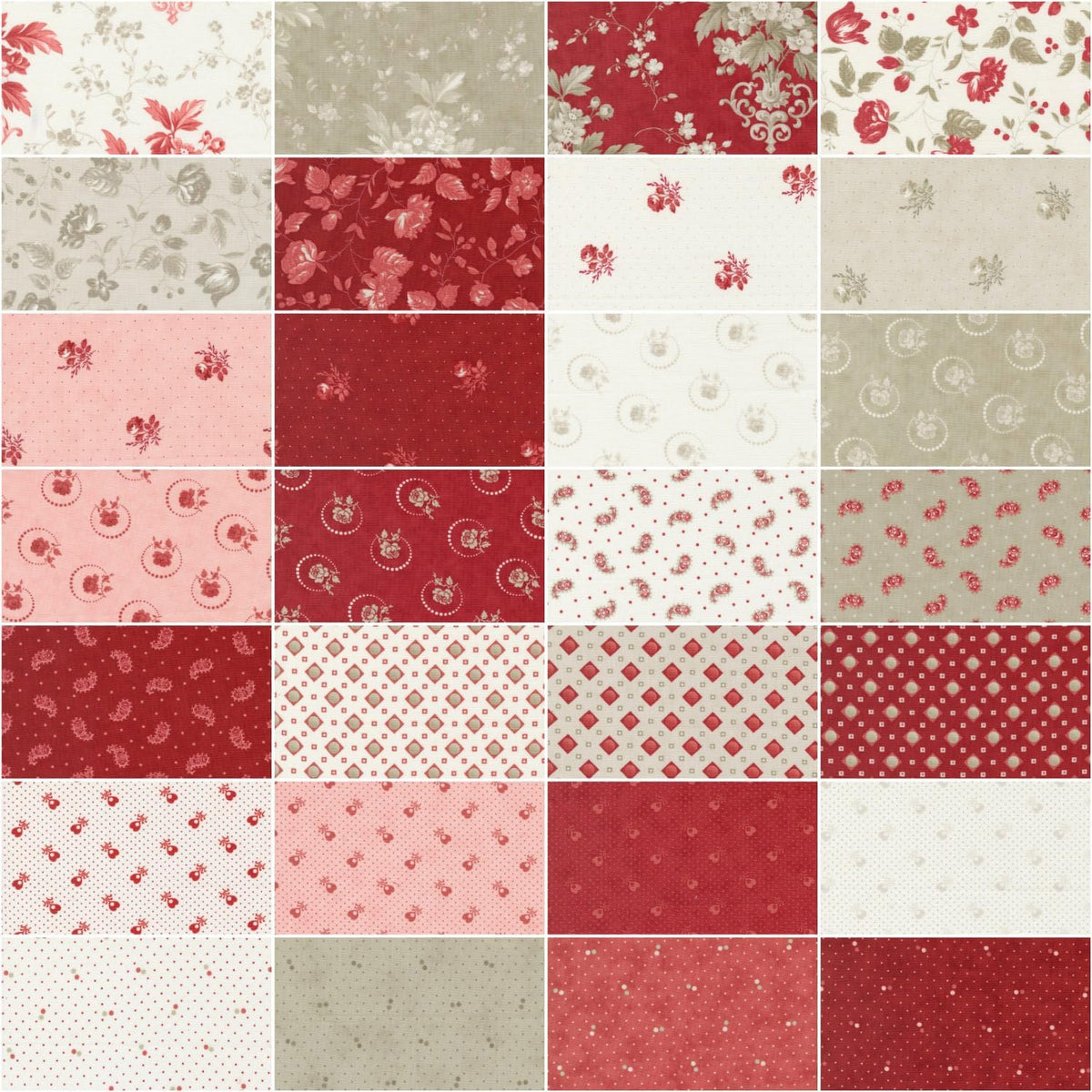 Ridgewood Charm Pack By Minick & Simpson 5" Precut Fabric Squares