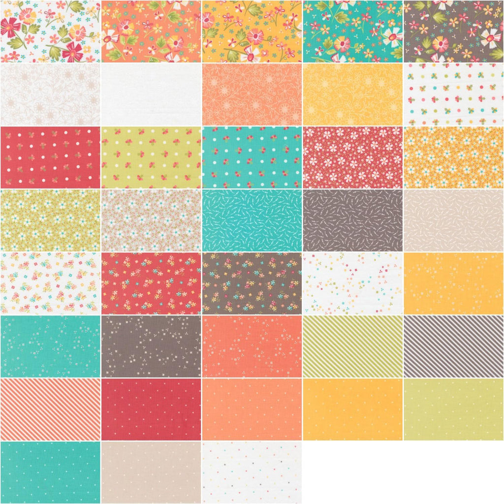 Corey Yoder in the Garden 38 Fat Quarters Moda Fabrics 29230AB