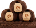 Cashmere Yarn for Knitting & Crocheting - 30% Cashmere, 70% Wool