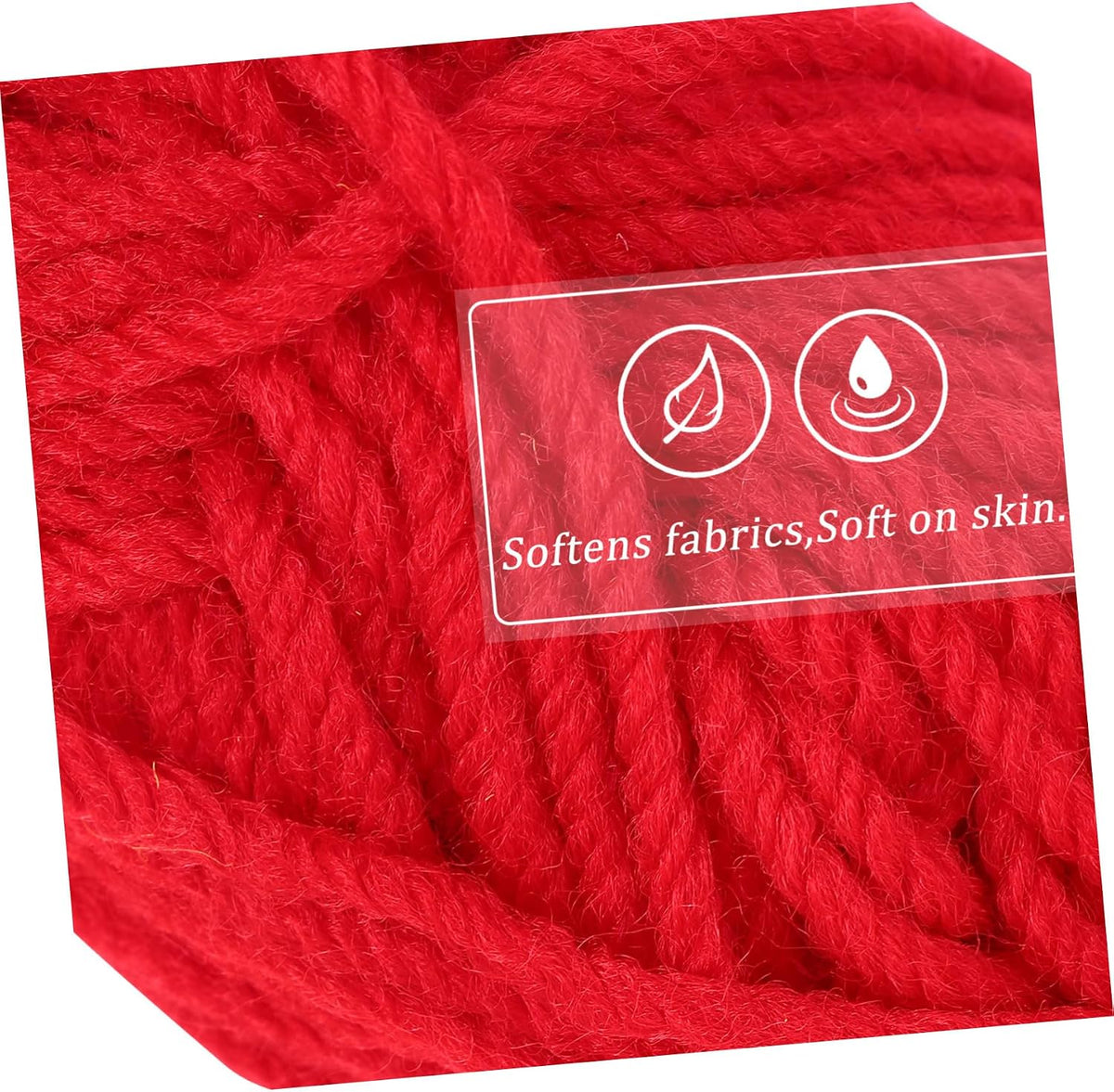 Acrylic Yarn 12 Rolls 10g 12 Colors Crochet Knitting Wool Xmas