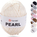 YarnArt Pearl - 100% Viscose Silky Shine Yarn, Lightweight & Soft