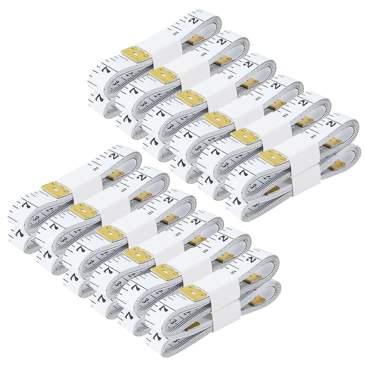 GliSun Soft Tape Measure 24 Pack Measuring Tape Bulk for Body Sewing