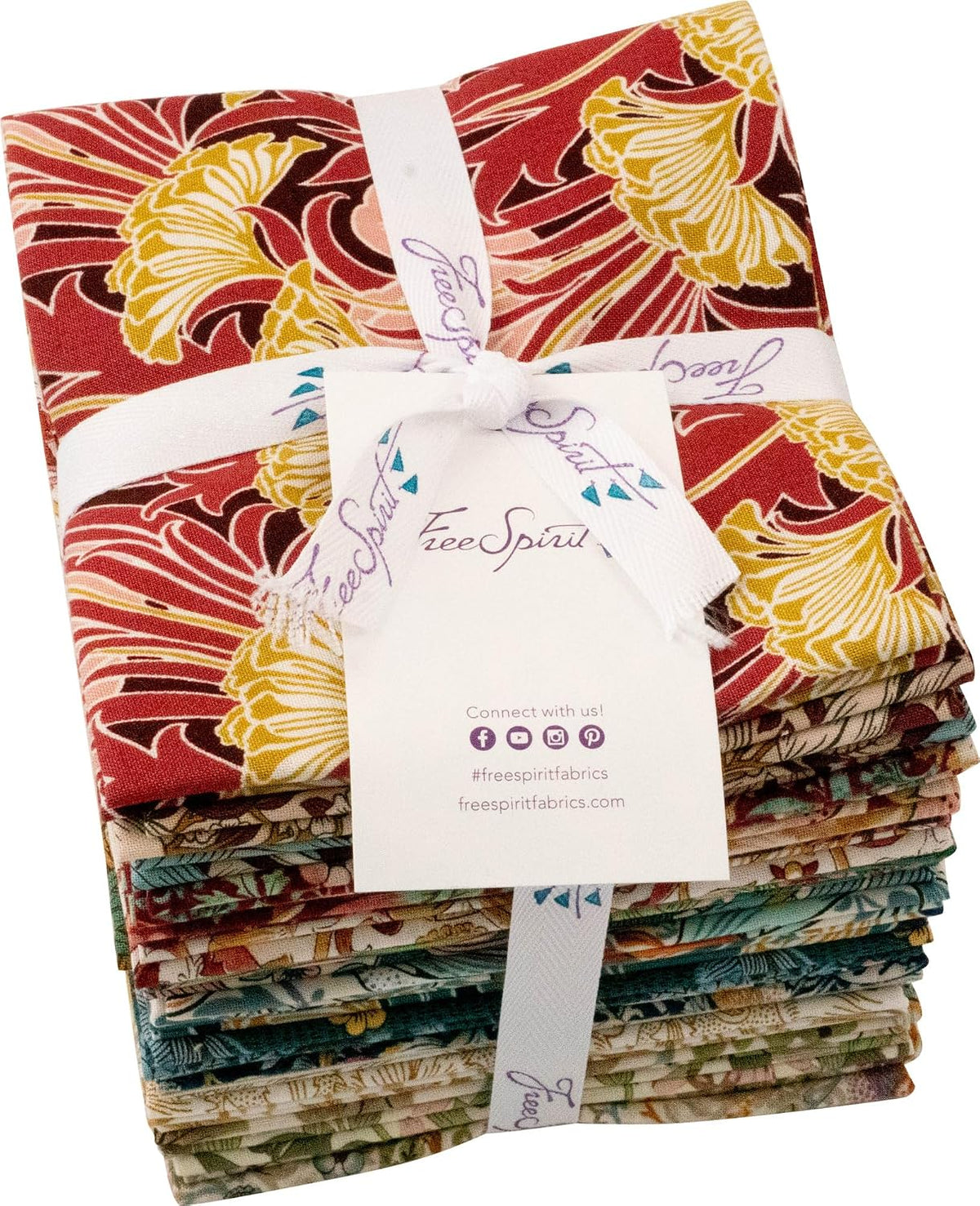 Morris & Co. Lodden 20 Fat Quarters FreeSpirit Fabrics