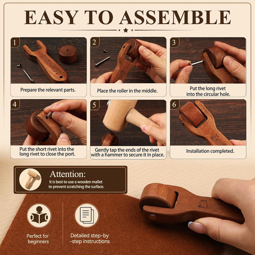FTEVEN Tailors Clapper for Quilting Tailors Clapper/Quilting Seam
