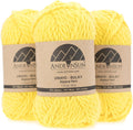 (3 Small Gorgeous Skeins) Alpaca Yarn Blend Umayo [165 Yards Total]