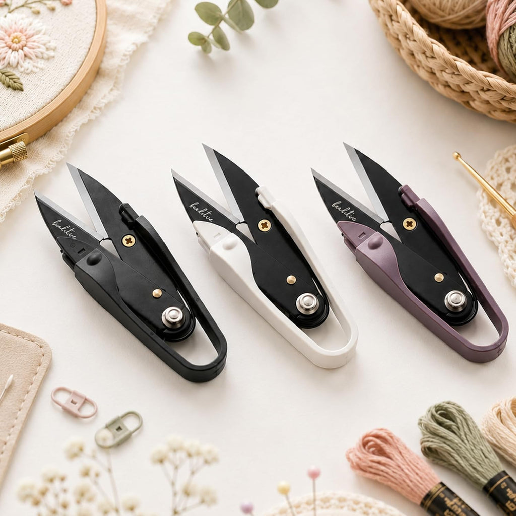 Beaditive Premium Thread Snips - Thread, Yarn, Embroidery Snipper for