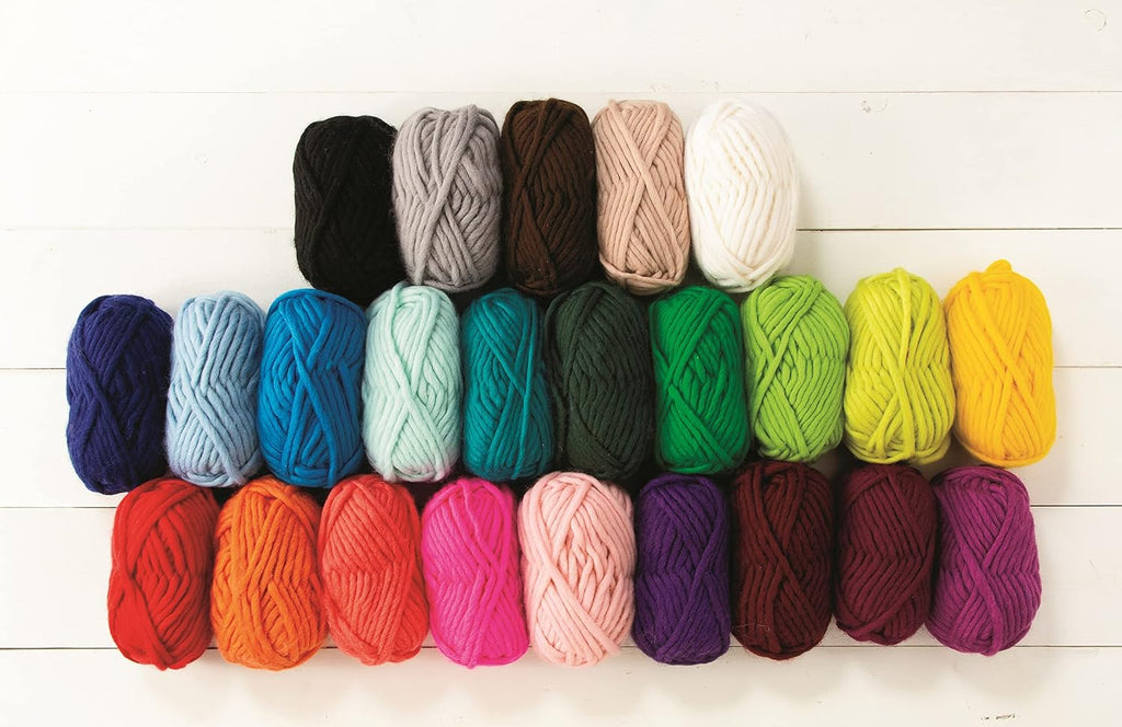 Knit Picks Tuff Puff Pink 100% Wool Chunky Yarn for Hand Knitting
