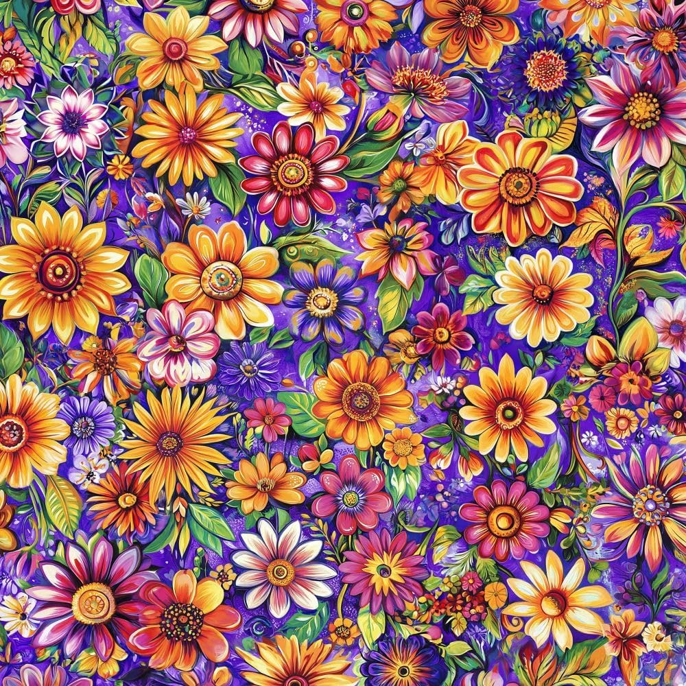 45" Quilter's Cotton Fabric by The Yard 100% Cotton Digitally Printed