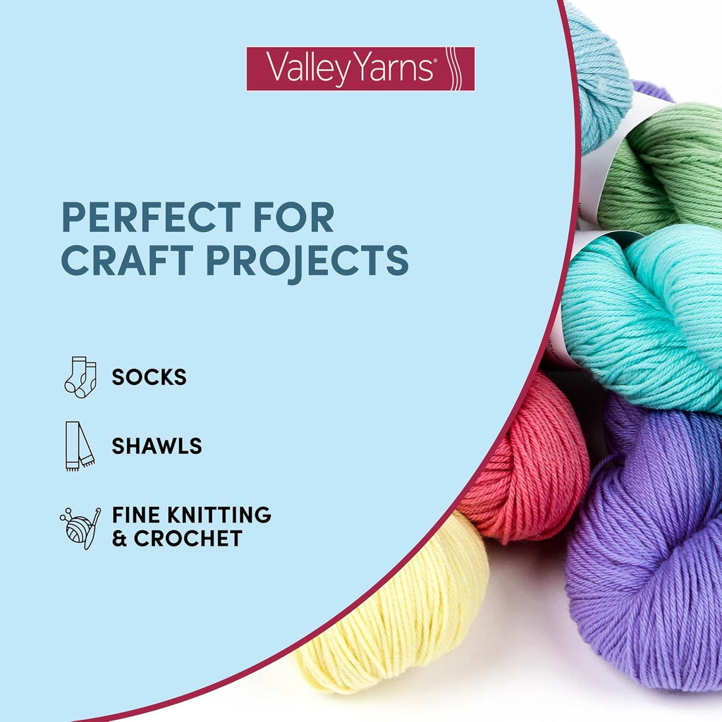 Valley Yarns Huntington - Fingering Weight Yarn - 1.76oz/50g