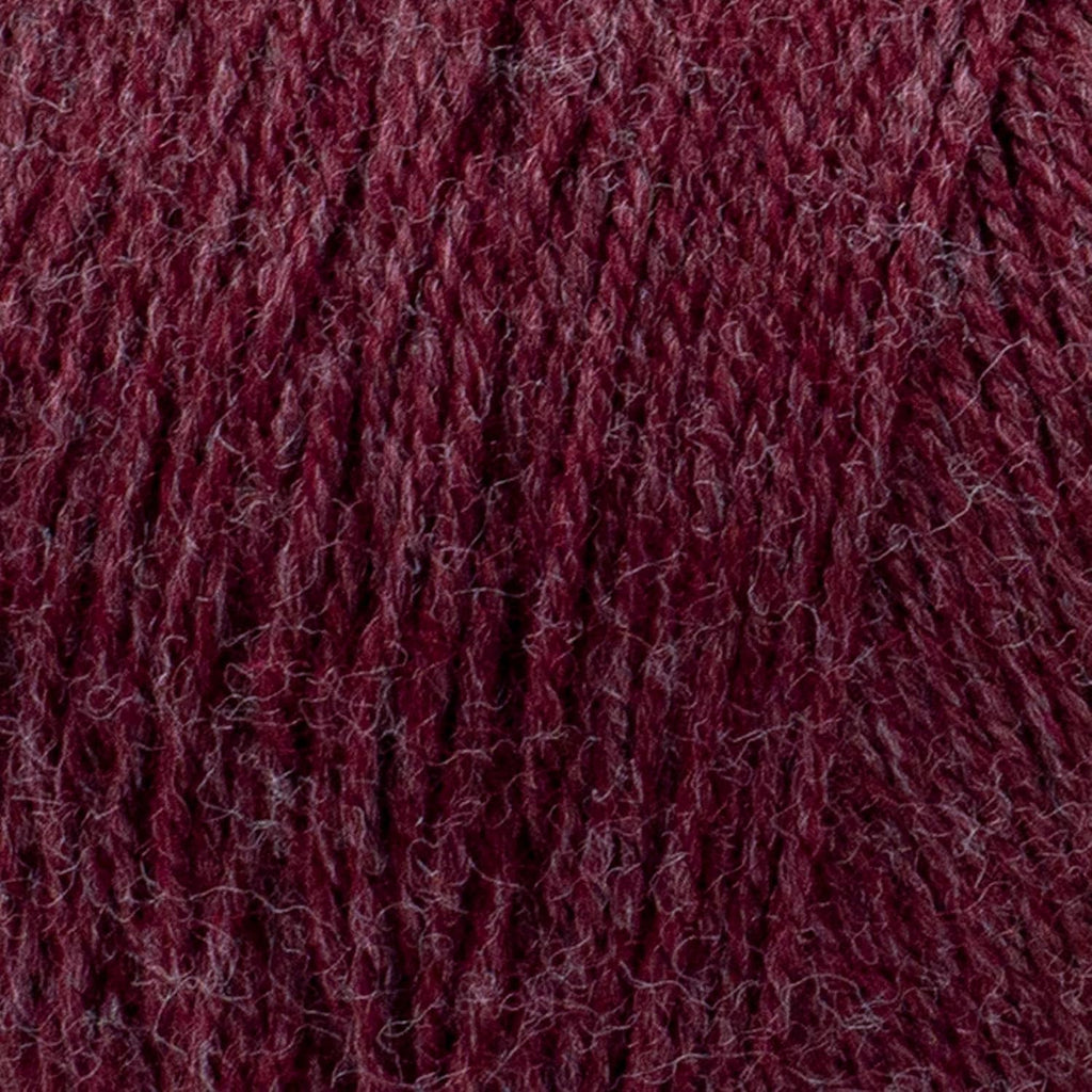 Lion Brand Yarn, Re-Spun Bonus Bundle Bulky Yarn, Wine, Red, 1 Pack