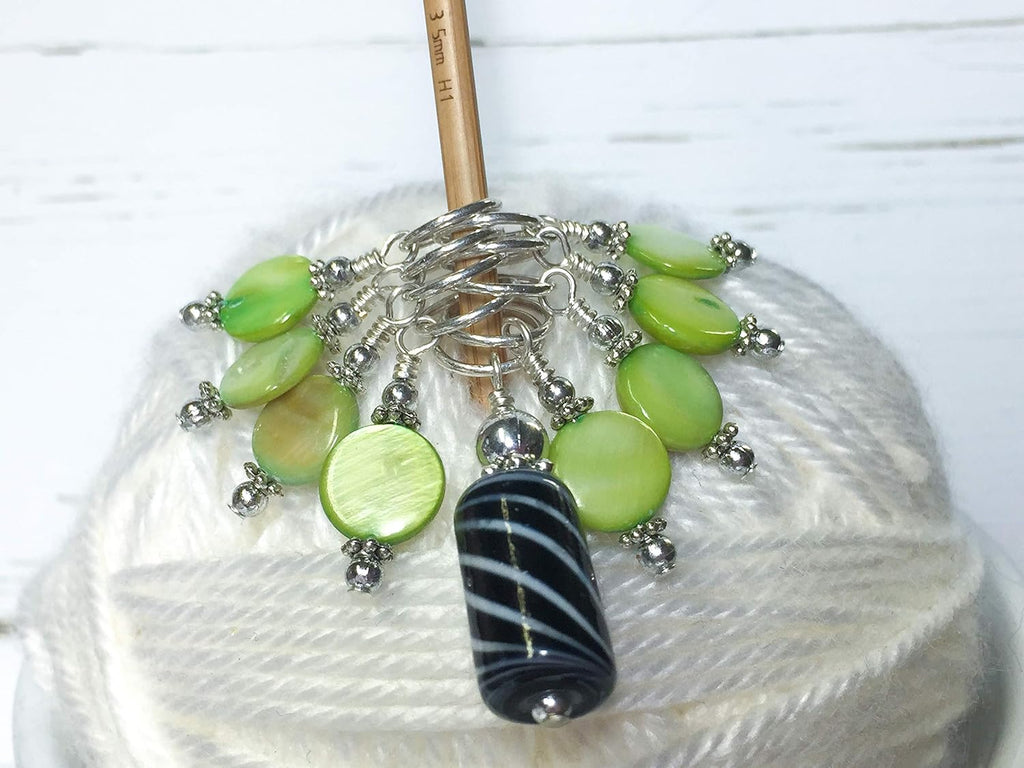 Snag Free Stitch Markers for Knitting and Crochet, Choose Rings or