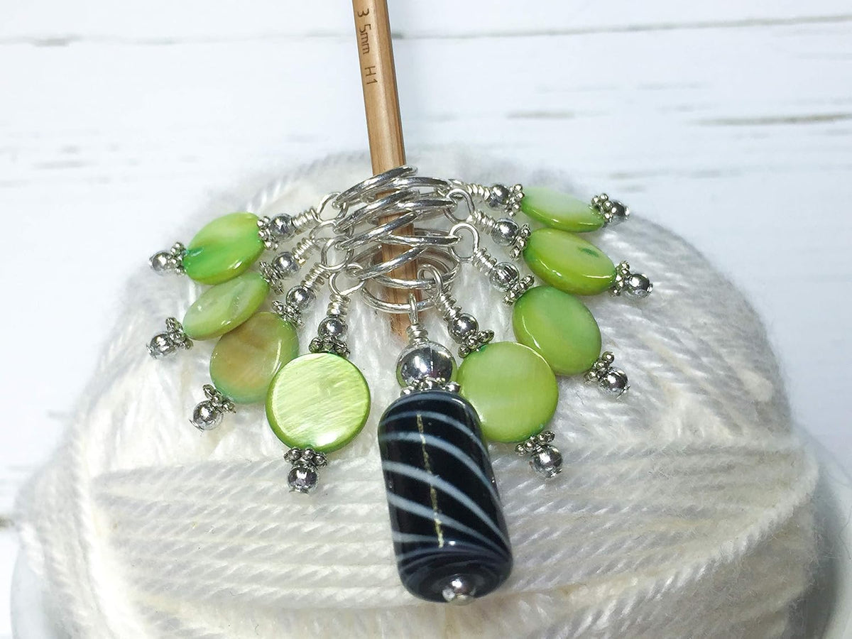 Snag Free Stitch Markers for Knitting and Crochet, Choose Rings or