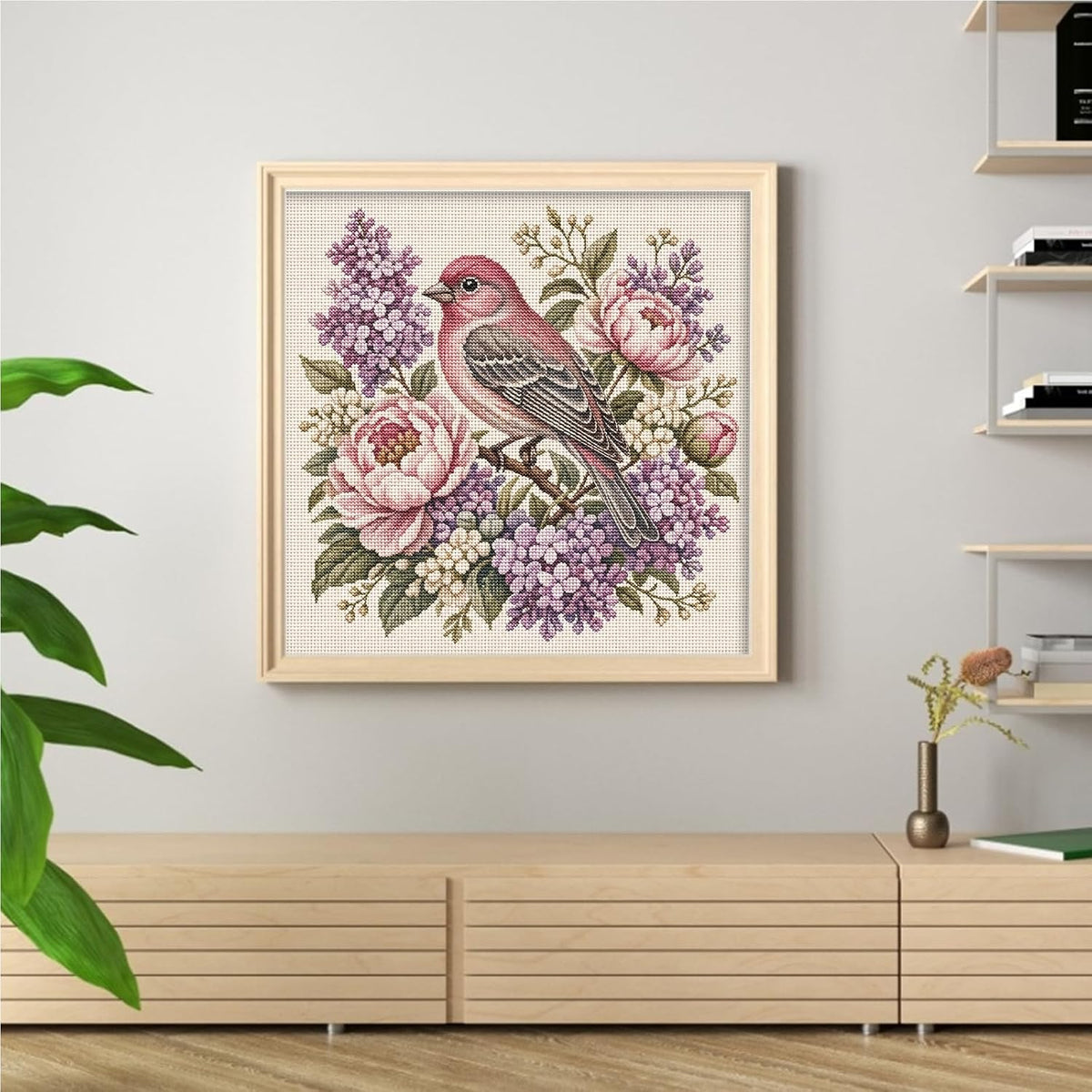 POETRYDRAW Stamped Cross Stitch Kit 11CT Animal Design Needlework