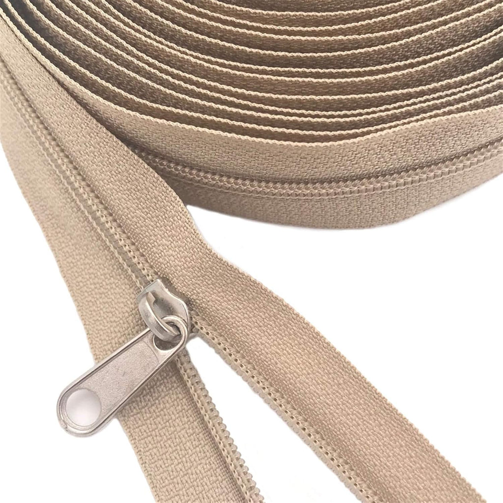 Lueao Cqinju-Sewing Zippers 3# Bulk Nylon Coil Zippers with Zipper