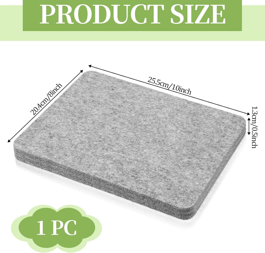 Needle Felting Pad, Grey Sponge Pad, 8×10 in Needle Felting Mat for