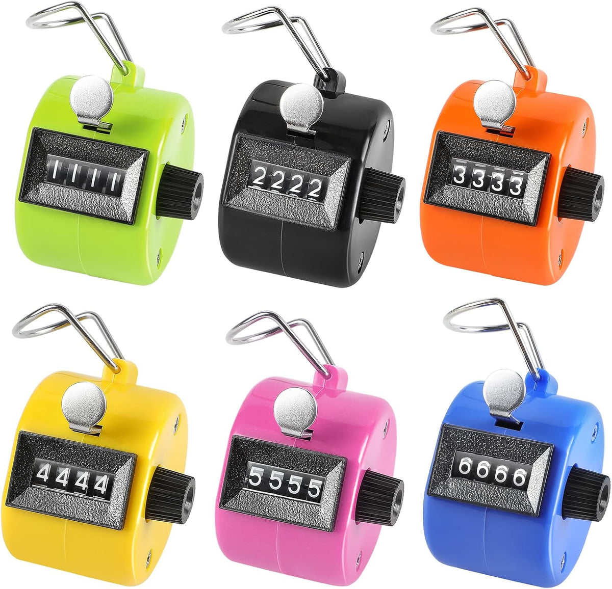 KTRIO Handheld Tally Counter, 4-Digit Mechanical Clicker